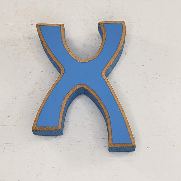 Letter X Magnet Kitchen Fridge Vintage - Picture 3 of 3